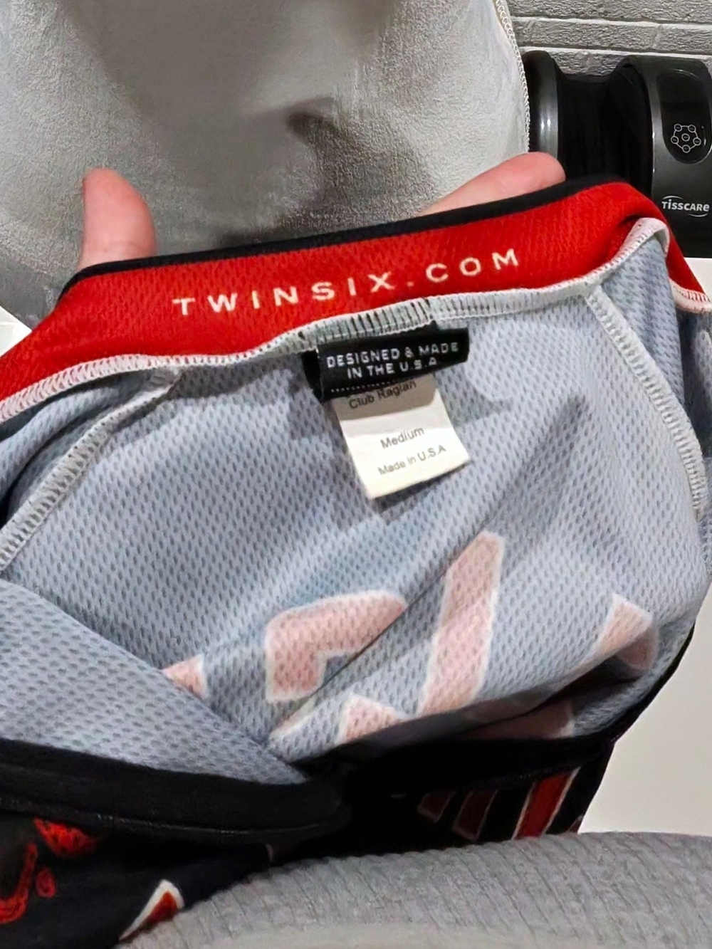 Hellcats Mid-Coast Black & Red Cycling Jersey - Picture 6 of 6